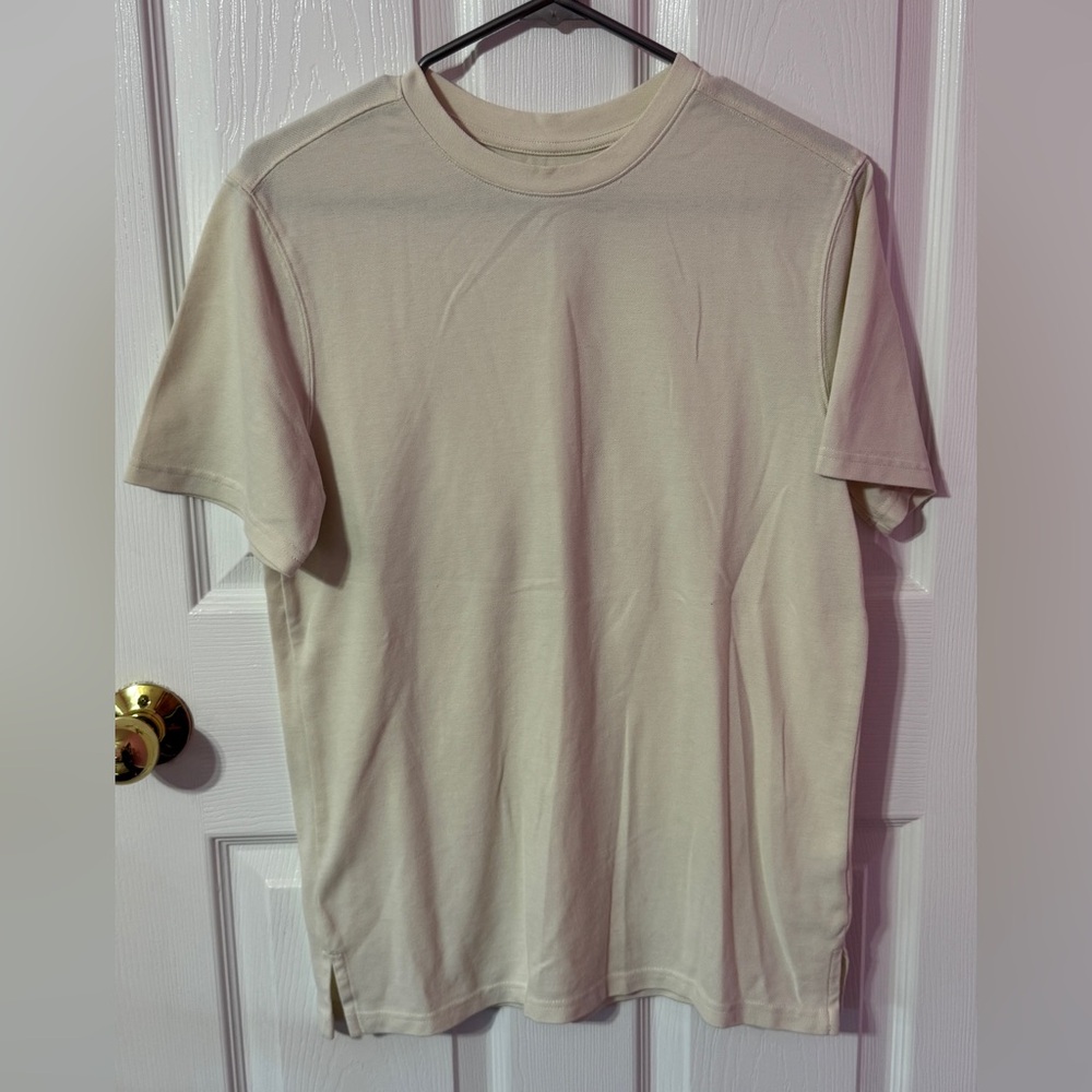 Goodfellow & Co Men's Short Sleeve Cream Tee